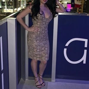 Leopard Midi Bodycon Dress